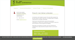 Desktop Screenshot of lichtenstein.de